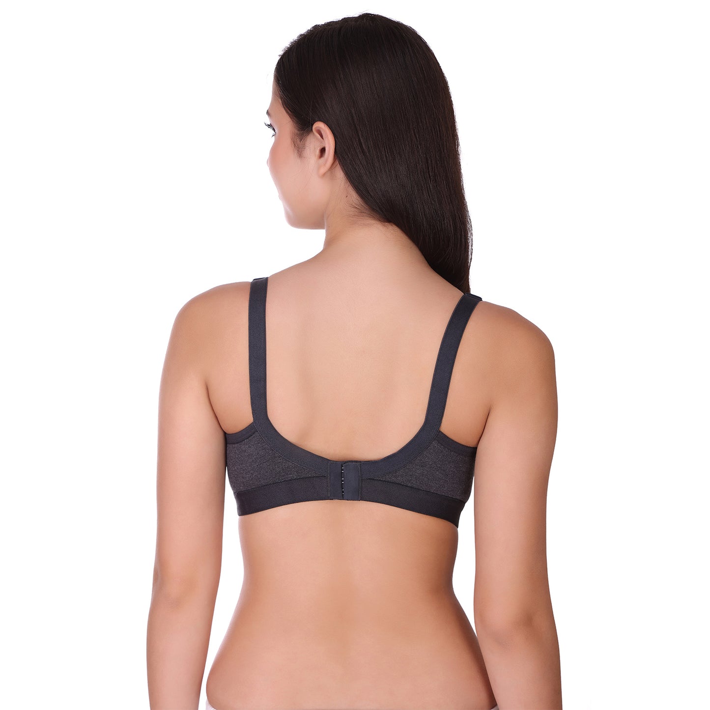 POOJA RAGENEE Regular Cotton Blend Bra -black