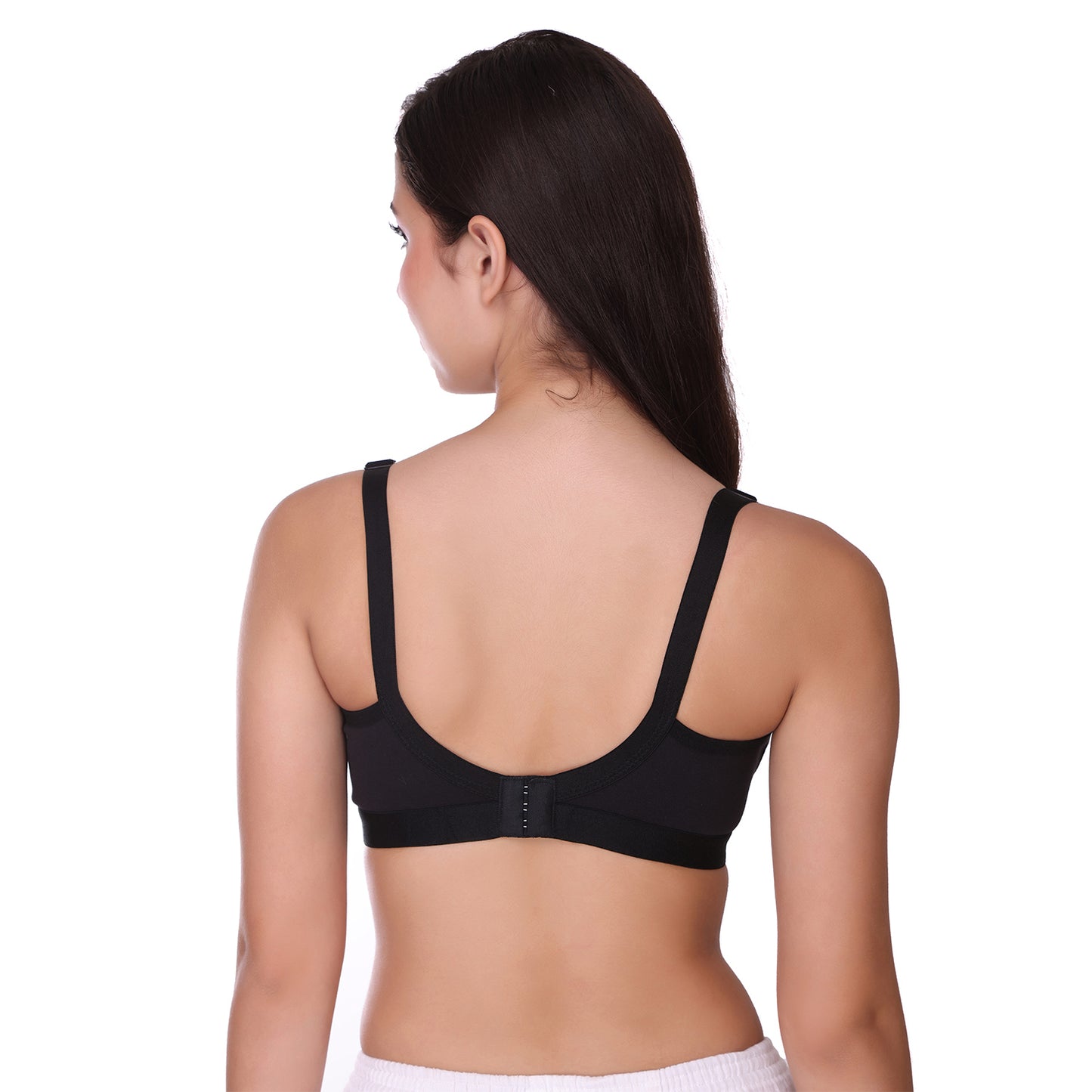 Pooja Ragenee Pure Cotton Super D Cup bra for Women Black