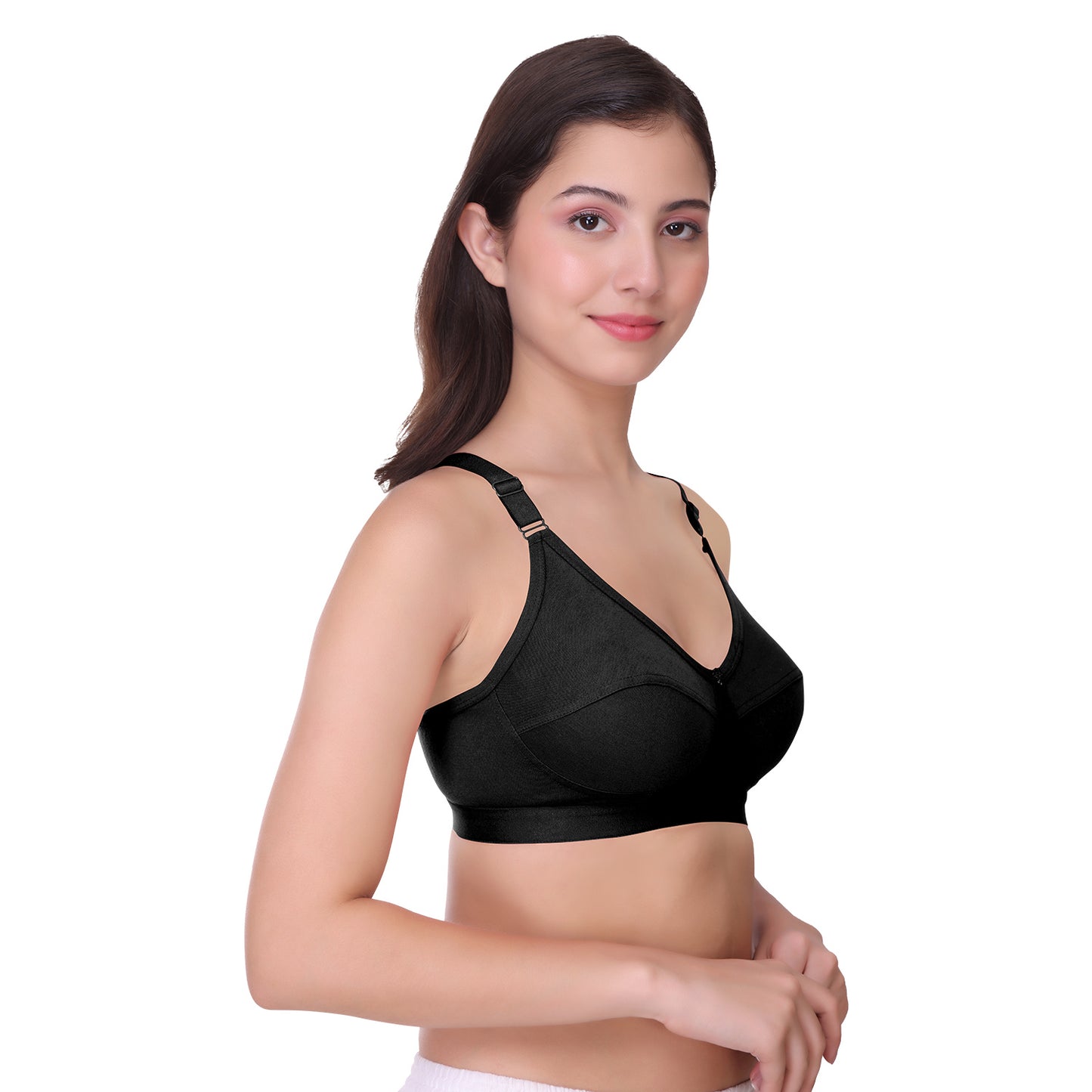 POOJA RAGENEE Stylish Bra & Comfortable in a long day BQ2185D Black