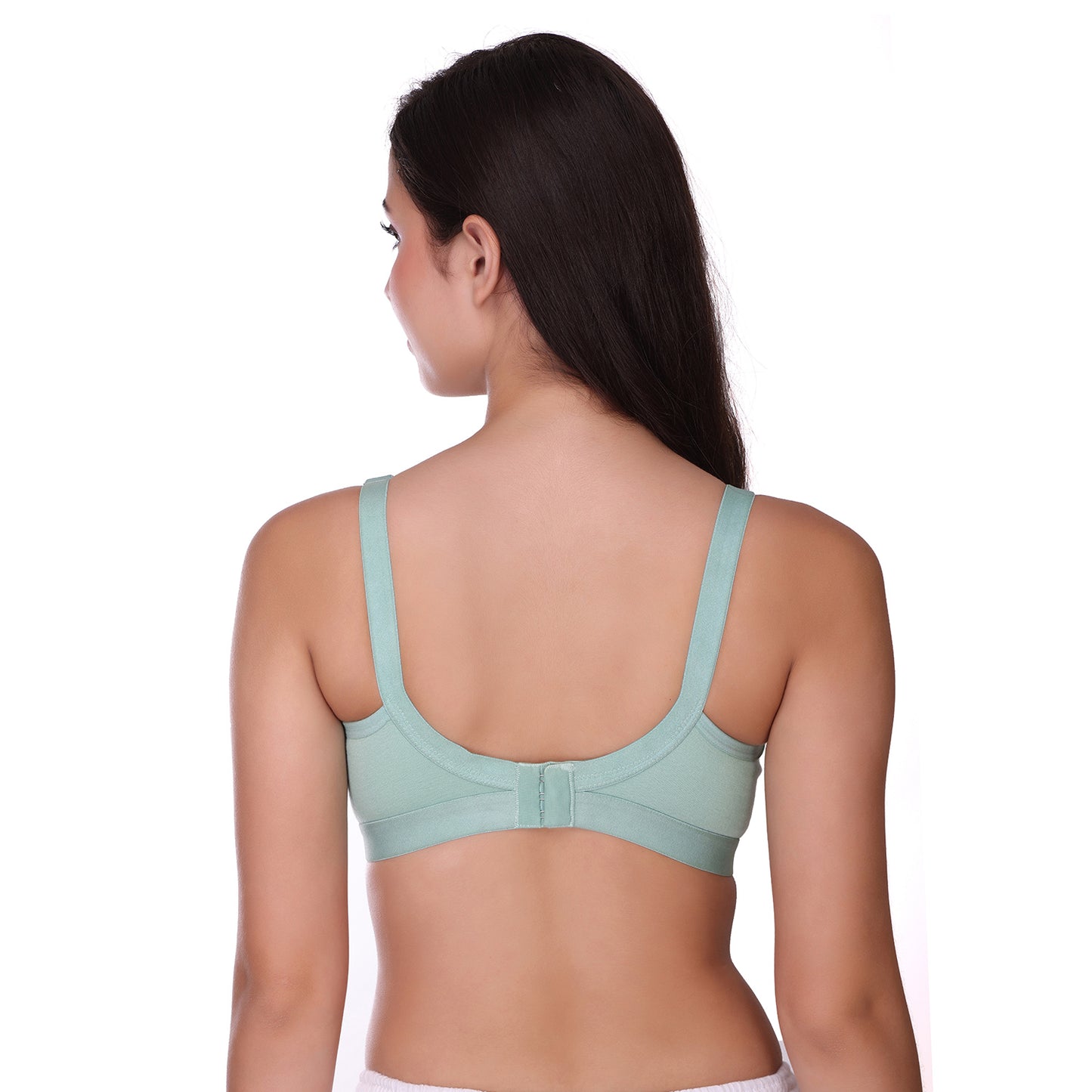 Pooja Ragenee Light Pad Cotton Regular bra for Women Light Green