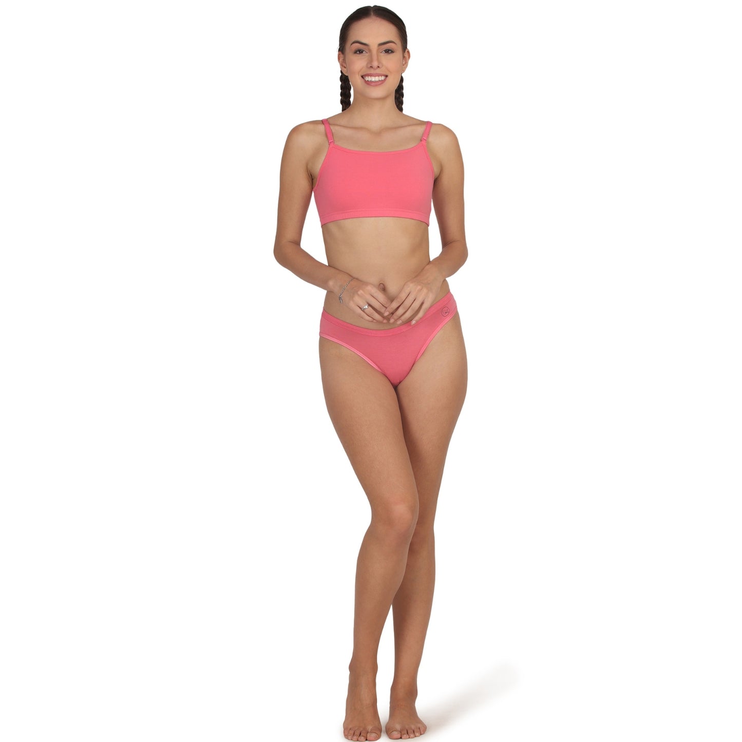 POOJA RAGENEE Smooth Fabric & comfortable Sports Bra for Fitness SQ1031 Magenta