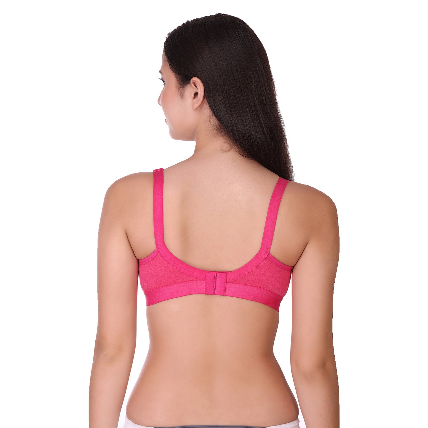 POOJA RAGENEE Regular Cotton Blend Bra -magenta
