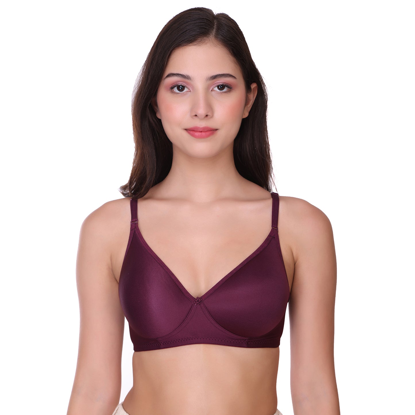 Pooja Ragenee Light Pad Full Coverage bra for Women Maroon