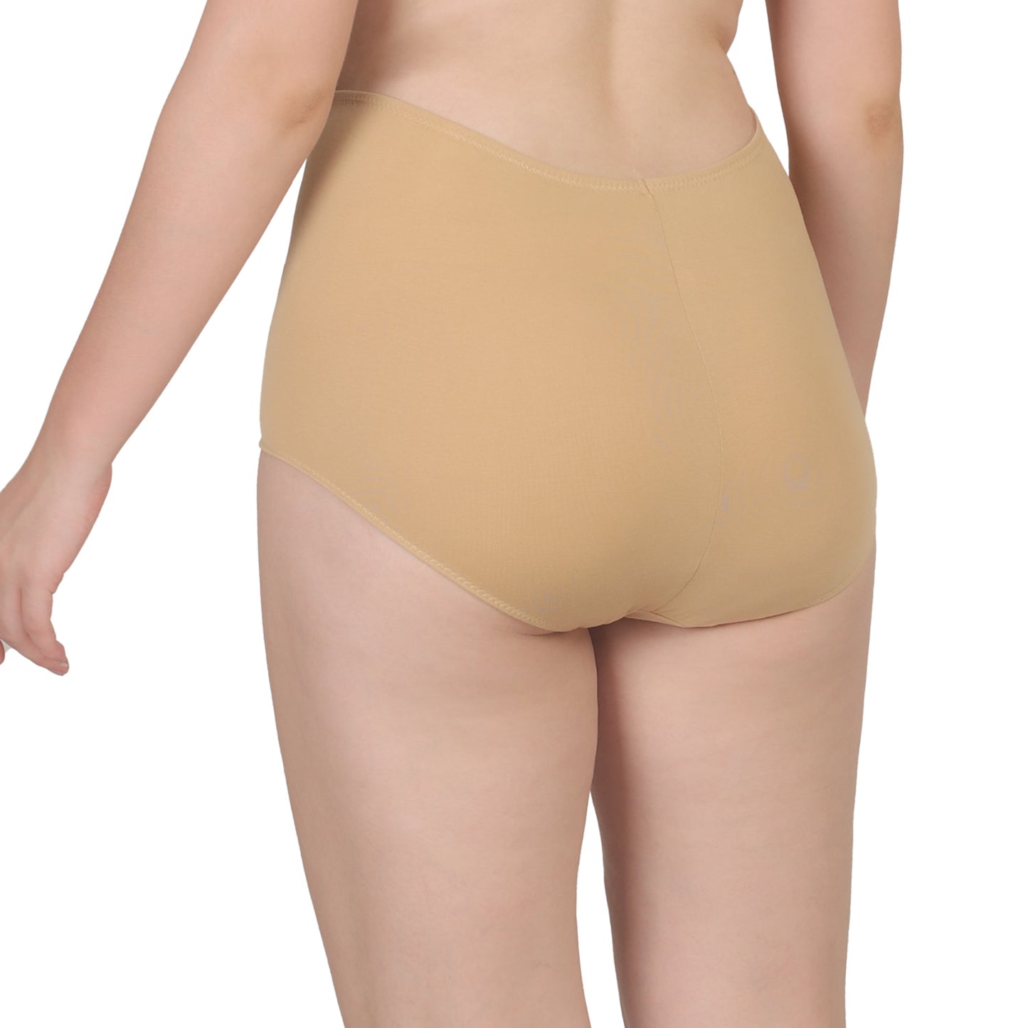 POOJA RAGENEE Women's Regular Cotton Lycra Panty PQ5029 Skin