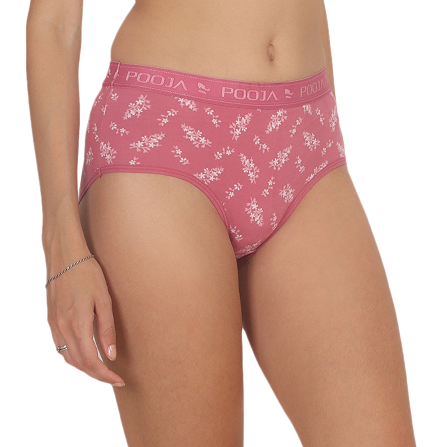3pk Regular Peaching Lycra Briefs