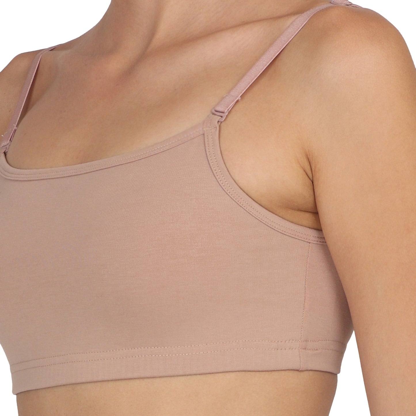 POOJA RAGENEE Smooth Fabric & comfortable Sports Bra for Fitness SQ1031 Skin