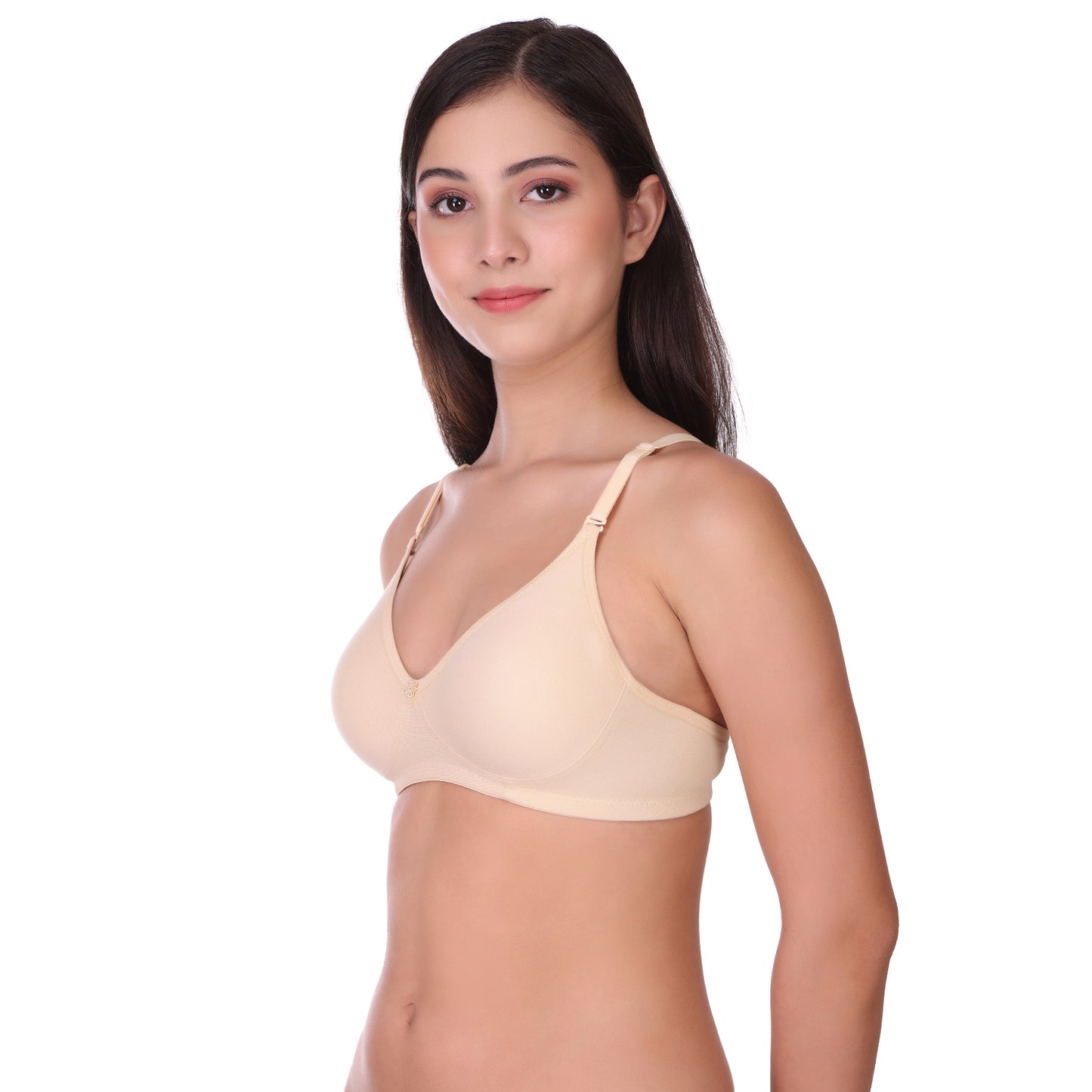 Pooja Ragenee Cotton Blend Mold bra for Women Skin