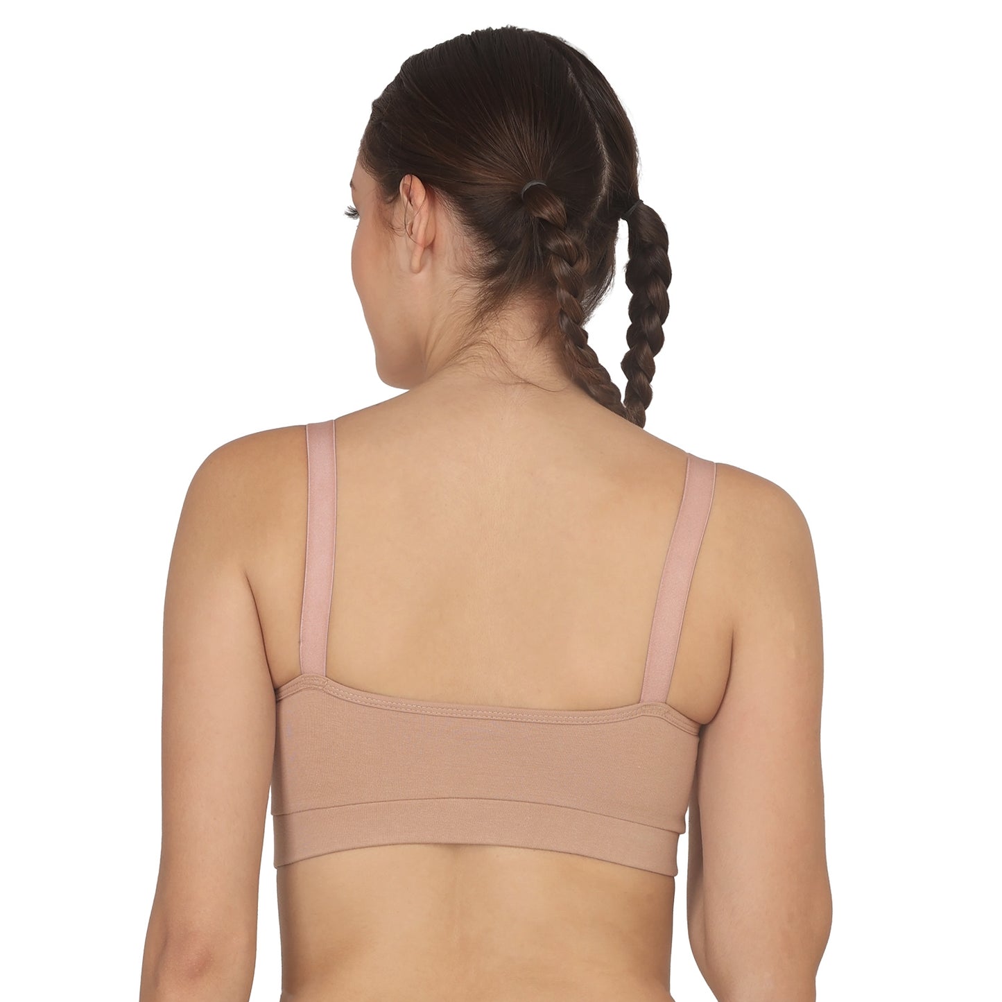 POOJA RAGENEE Women T-Shirt Non Padded Free Wired Bra SQ1035 Skin