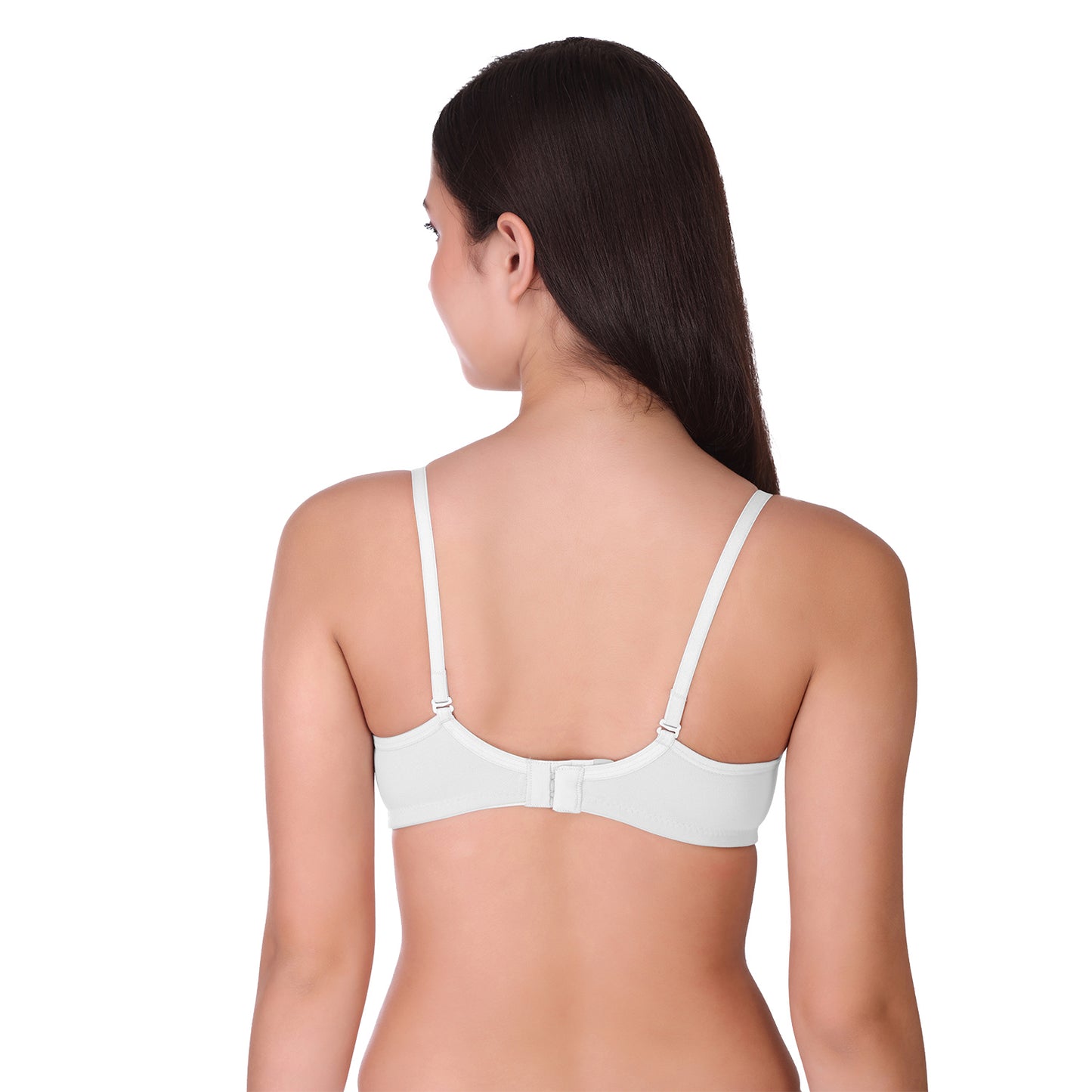 Pooja Ragenee Light Pad Cotton Regular bra for Women White
