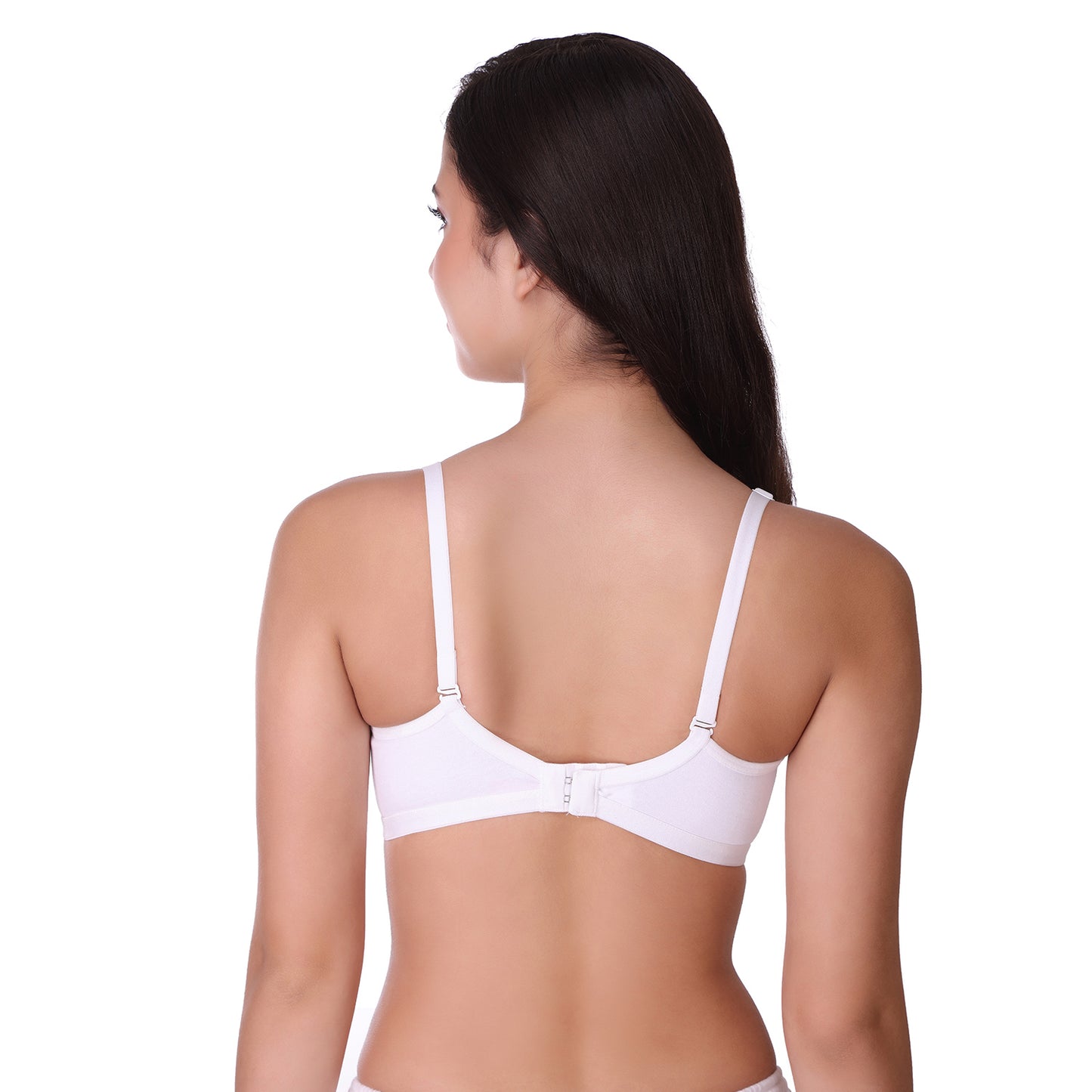 Pooja Ragenee Light Pad Cotton Regular bra for Women White