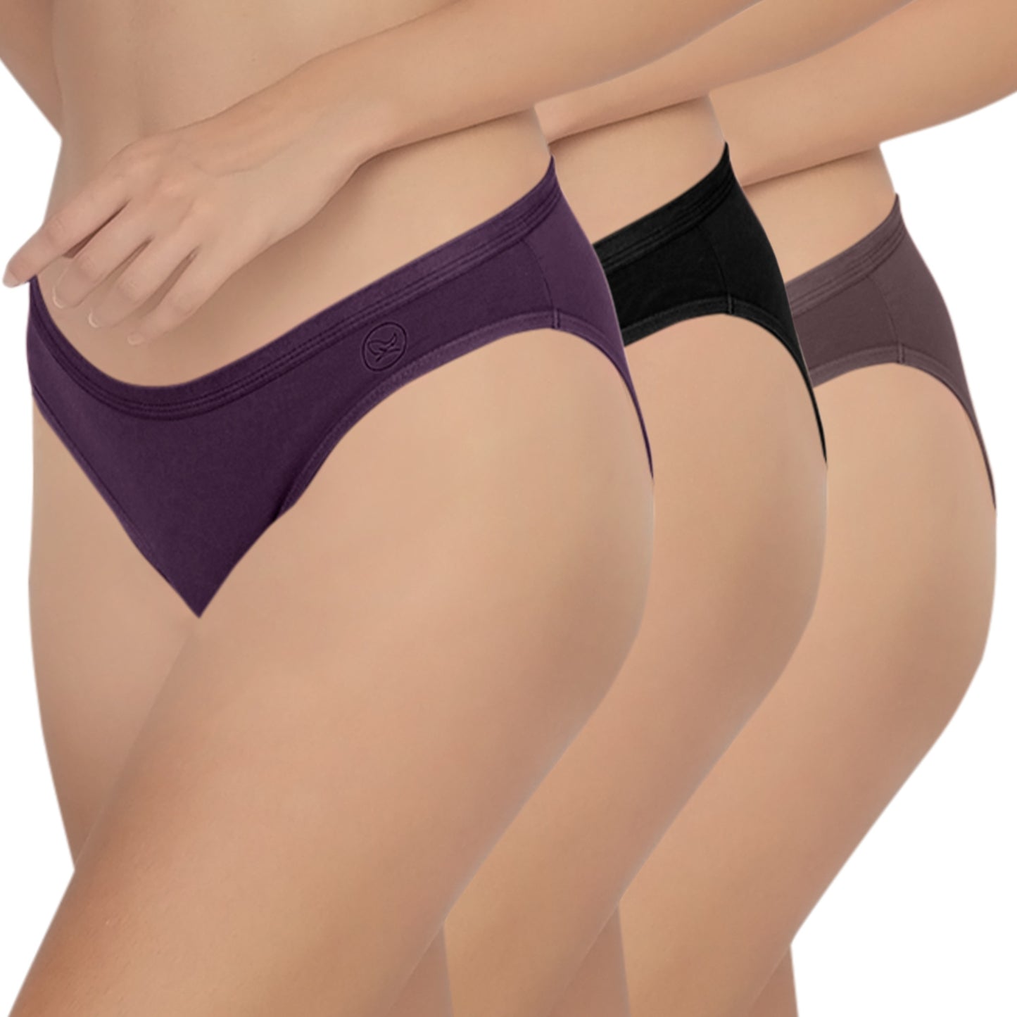 3pk Regular Cotton Lycra Briefs