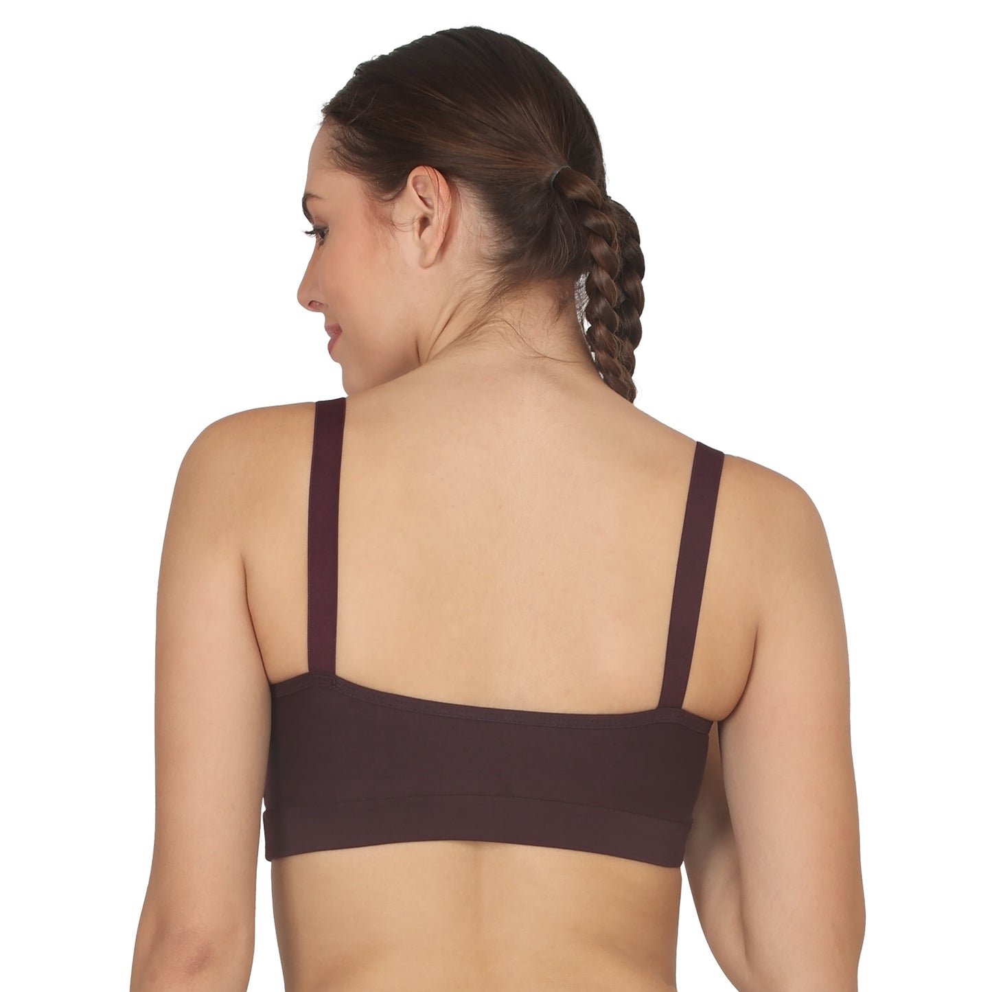 POOJA RAGENEE Women T-Shirt Non Padded Free Wired Bra SQ1035 Wine