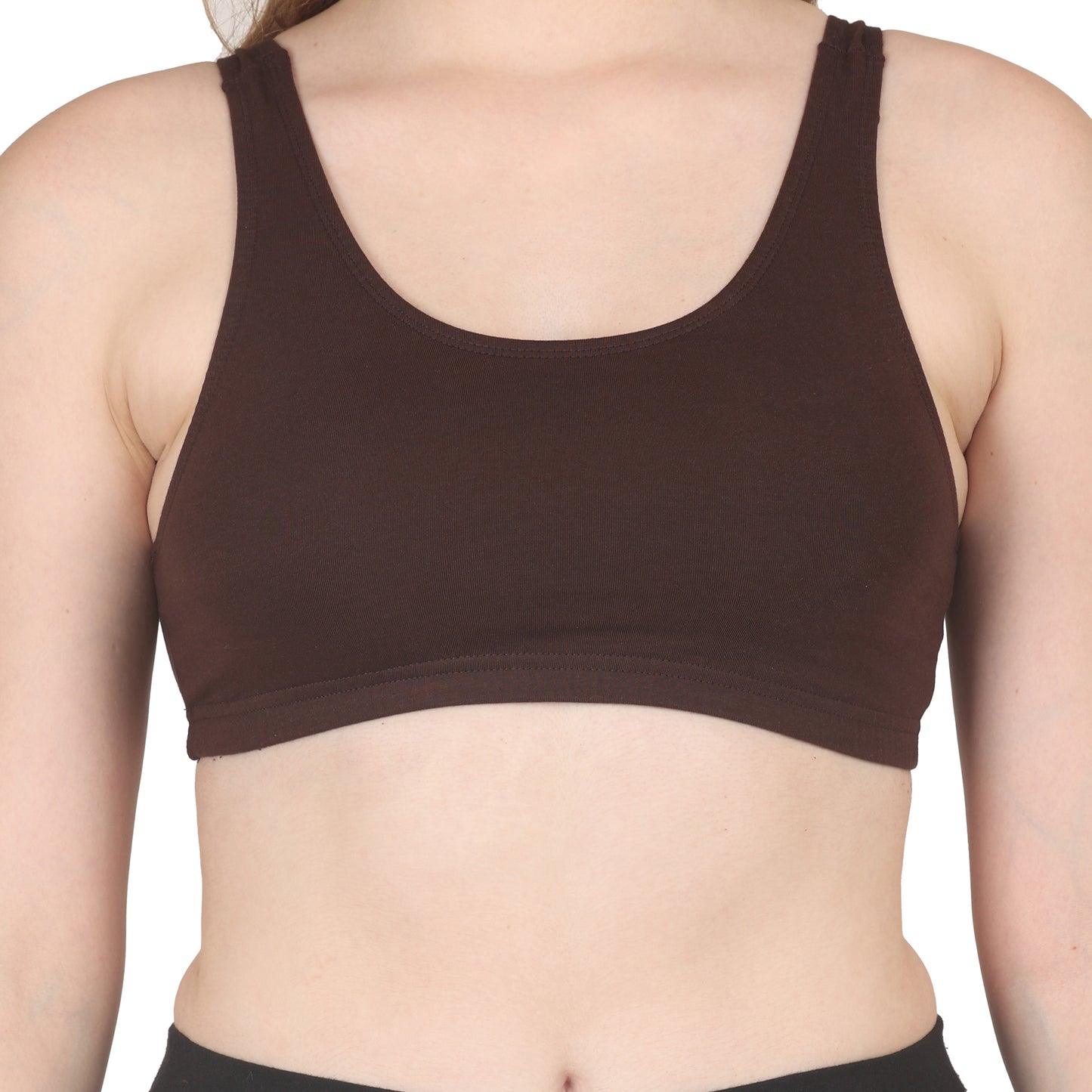 POOJA RAGENEE Skin Breathable & Comfort Sports Bra for Womens SQ1030 Wine