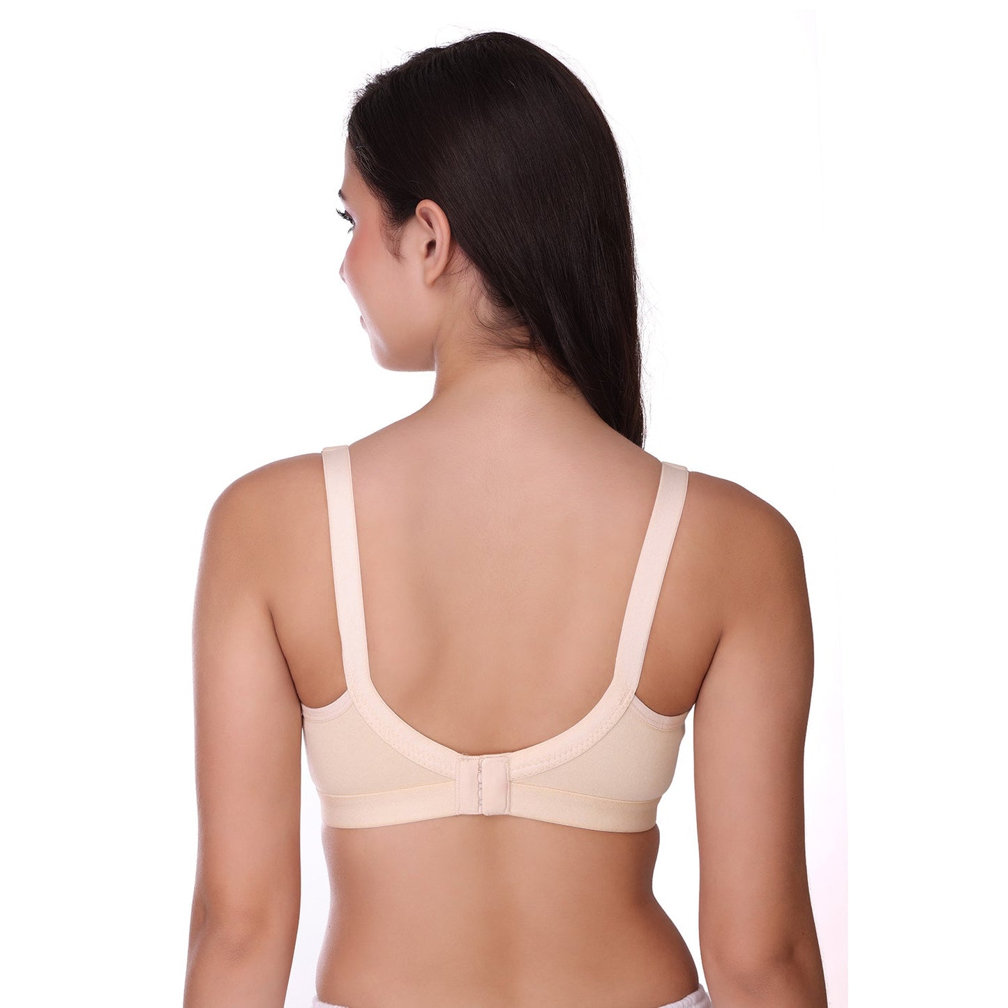 Non-Padded Non-wired Full Coverage Everday Bra Nude