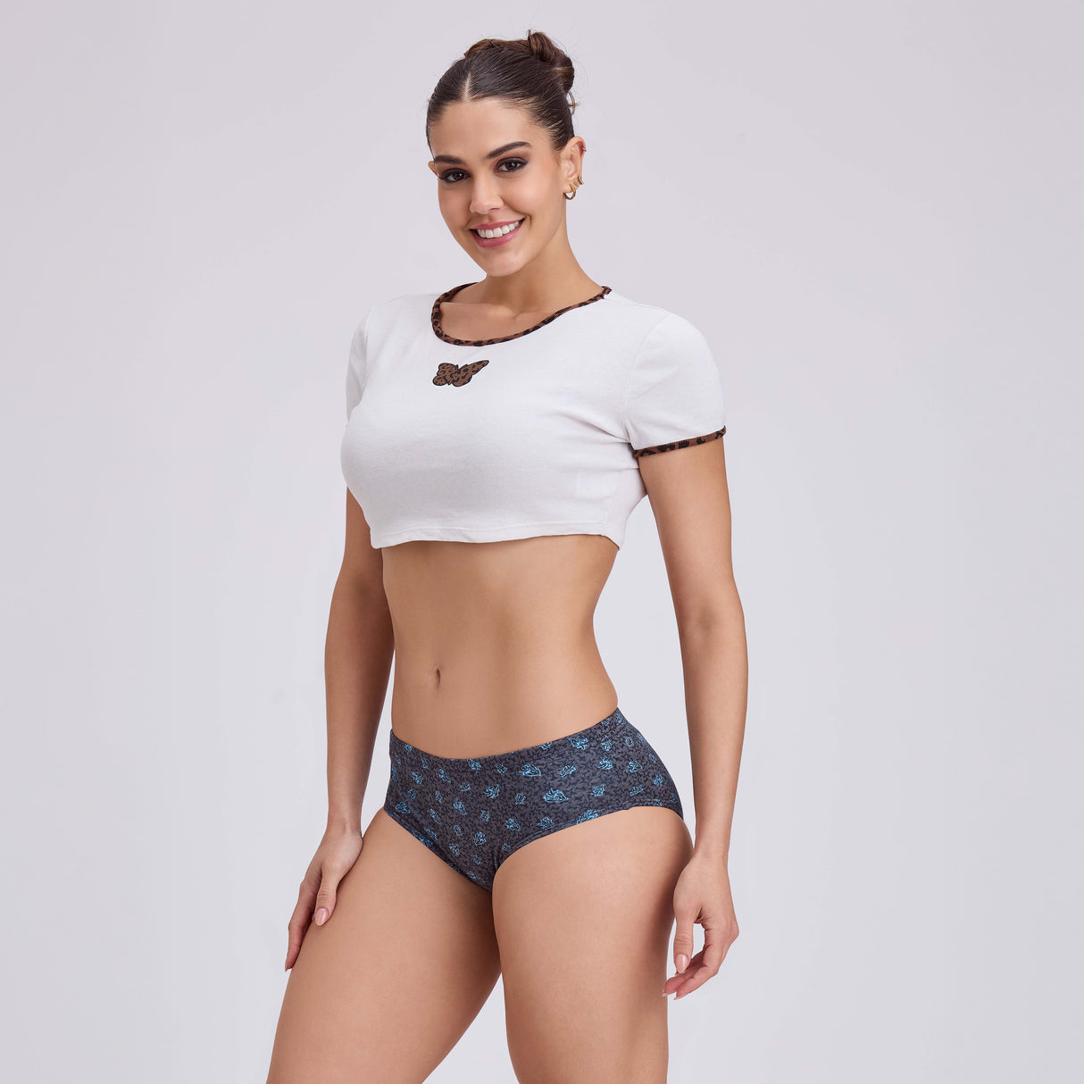Printed Hipsters Low Rise Cotton Panty for Women – Soft & Comfy PP006