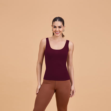 Women’s Non-Padded Camisole – Soft Cotton, Comfortable Daily Wear Slip CQ6002