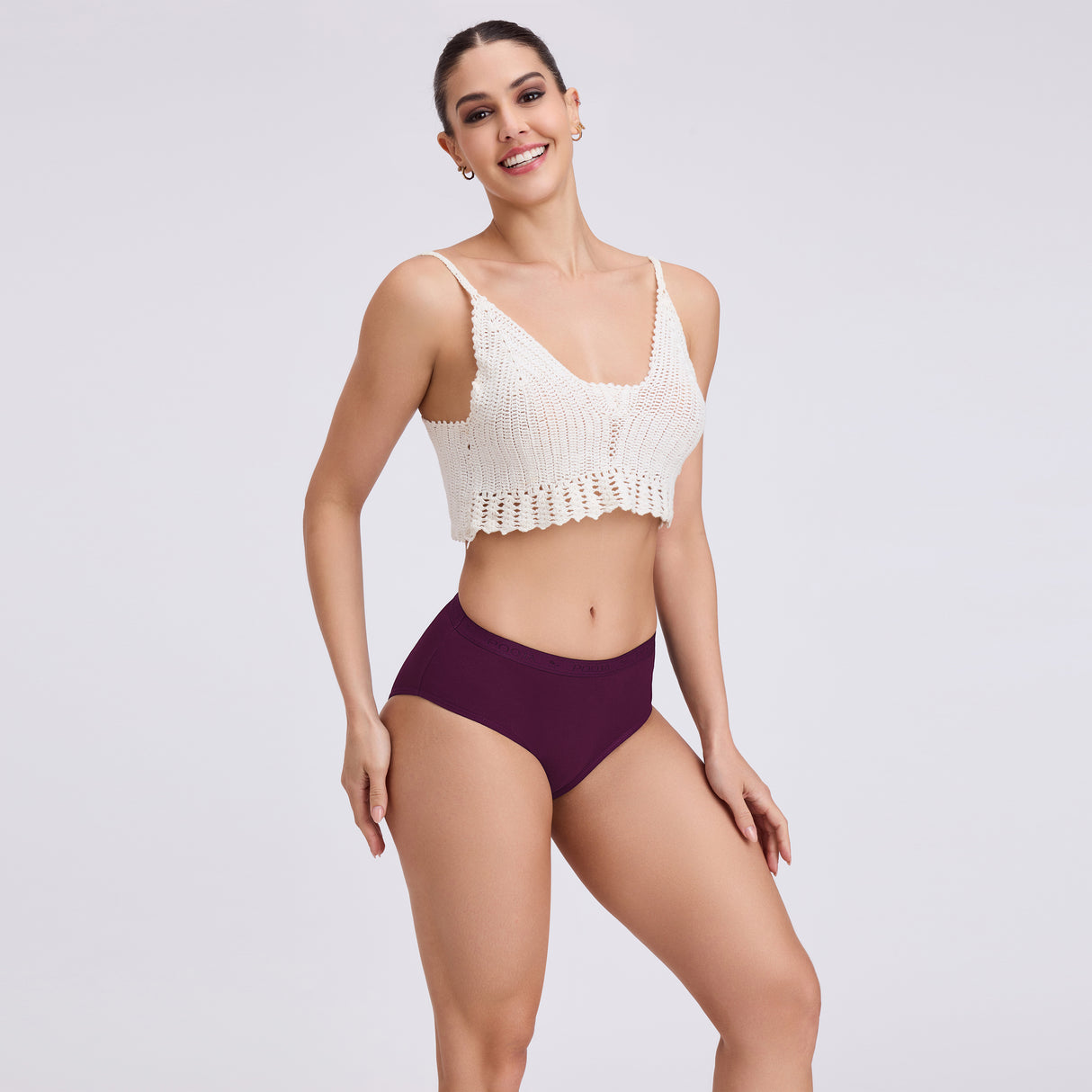 Hipster Panty for Women–Soft & Stretchable Daily Wear Underwear PQ5015