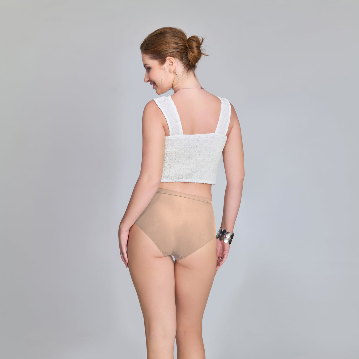 Plain Seamless Panty for Women – Soft, Stretchable & Invisible Comfort Innerwear PQ5033