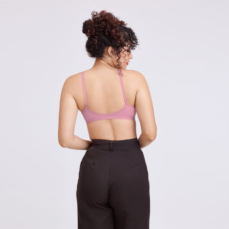 Non-Padded Front Open Bra for Women|Comfortable Everyday Innerwear BQ2184