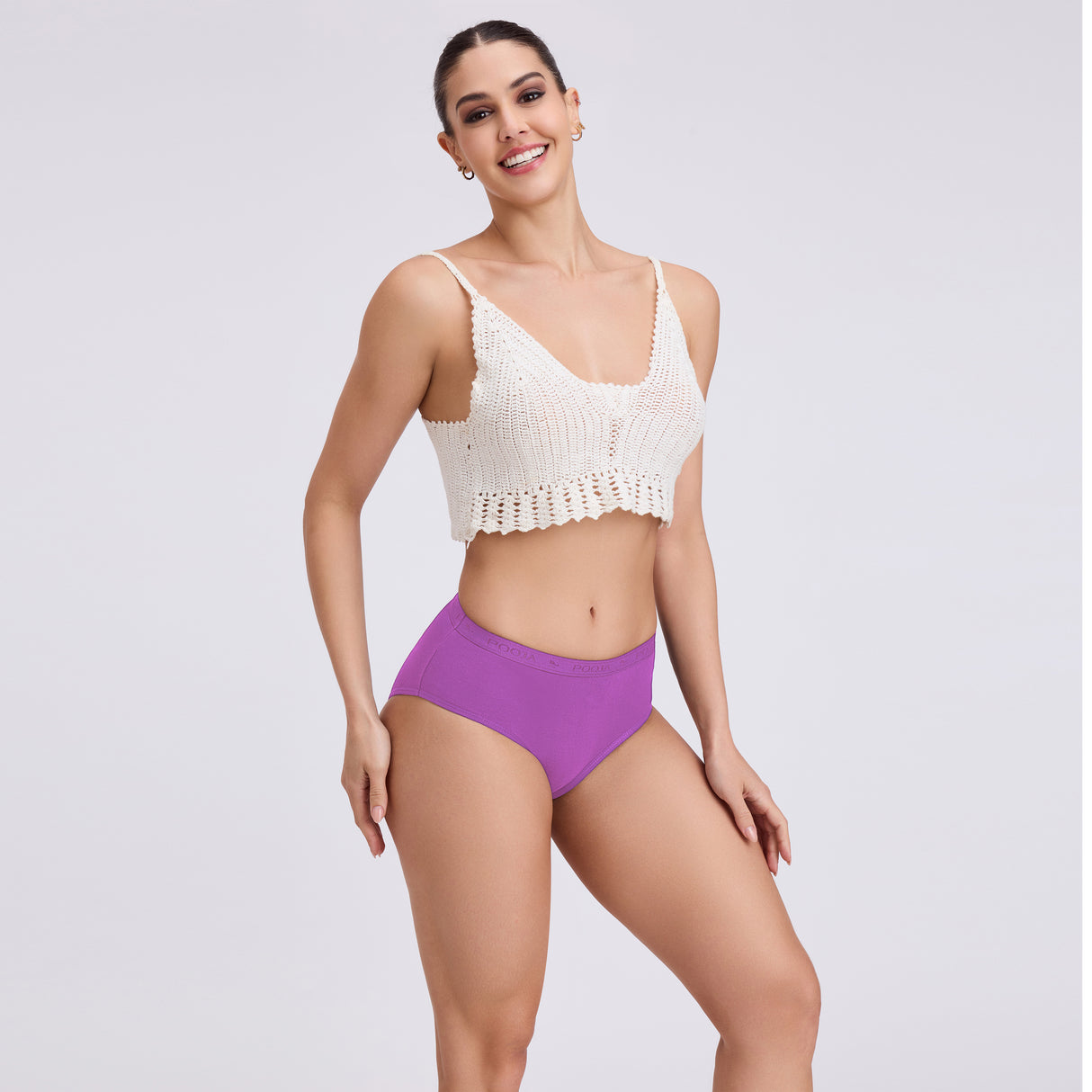 Hipster Panty for Women–Soft & Stretchable Daily Wear Underwear PQ5015