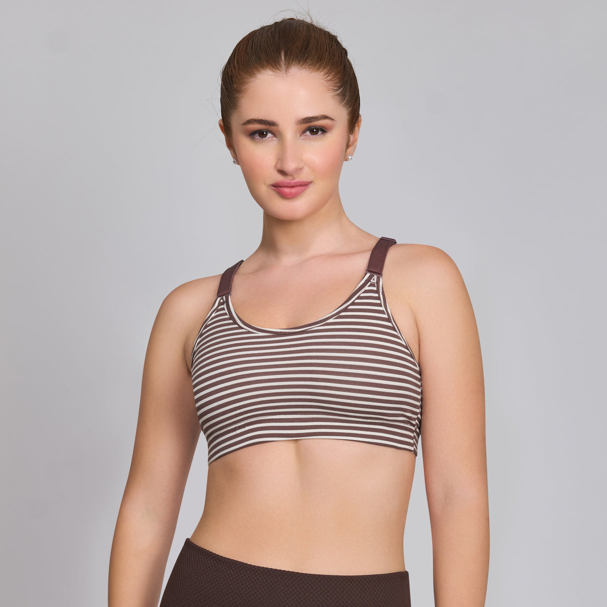 Stylish Printed Sports Bra–Breathable, Stretchable & Perfect for Everyday Comfort SQ1045