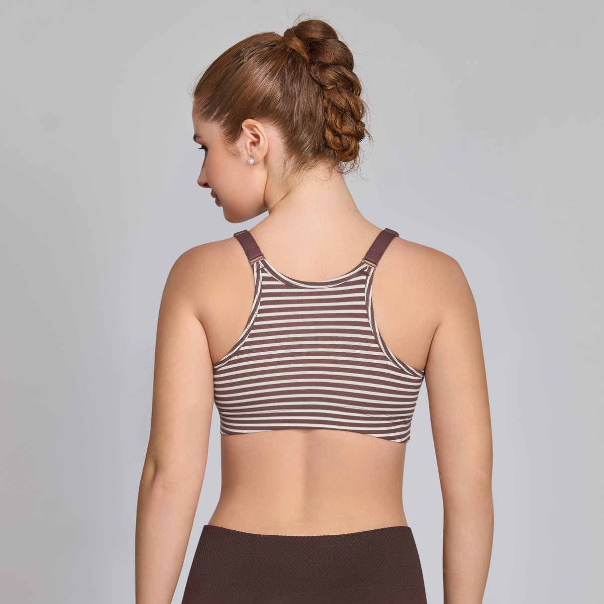 Stylish Printed Sports Bra–Breathable, Stretchable & Perfect for Everyday Comfort SQ1045