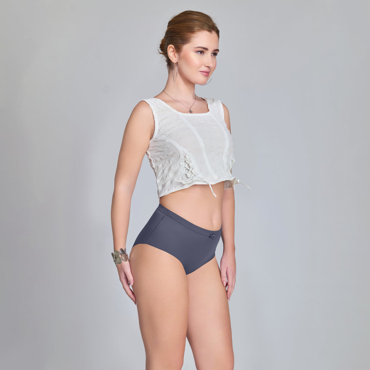 Plain Seamless Panty for Women – Soft, Stretchable & Invisible Comfort Innerwear PQ5033-2pc