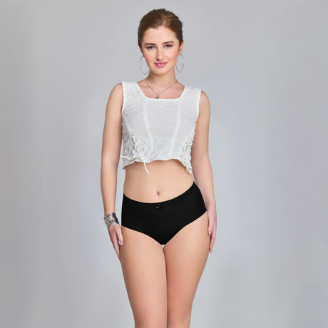 Plain Seamless Panty for Women – Soft, Stretchable & Invisible Comfort Innerwear PQ5033-3pc