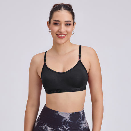 Comfortable, Wire-Free,Breathable,Stretchable, Daily Wear & Workout Support Bra SQ1022