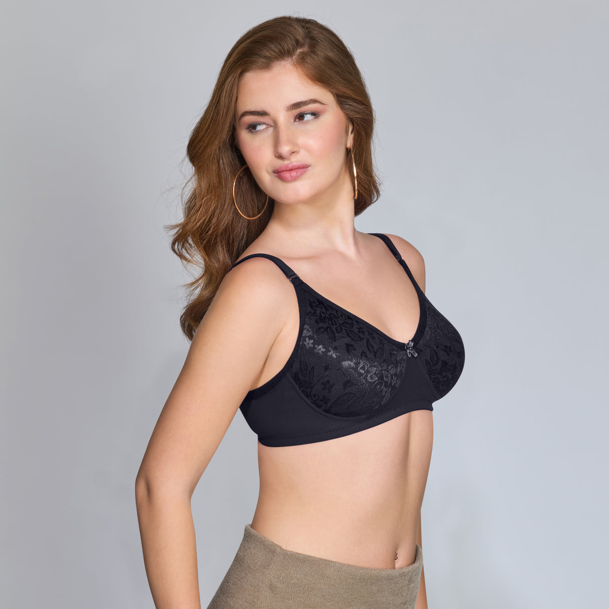 Non-Padded Bra Comfort & Natural Lift|Perfect for Daily Wear MQ3055