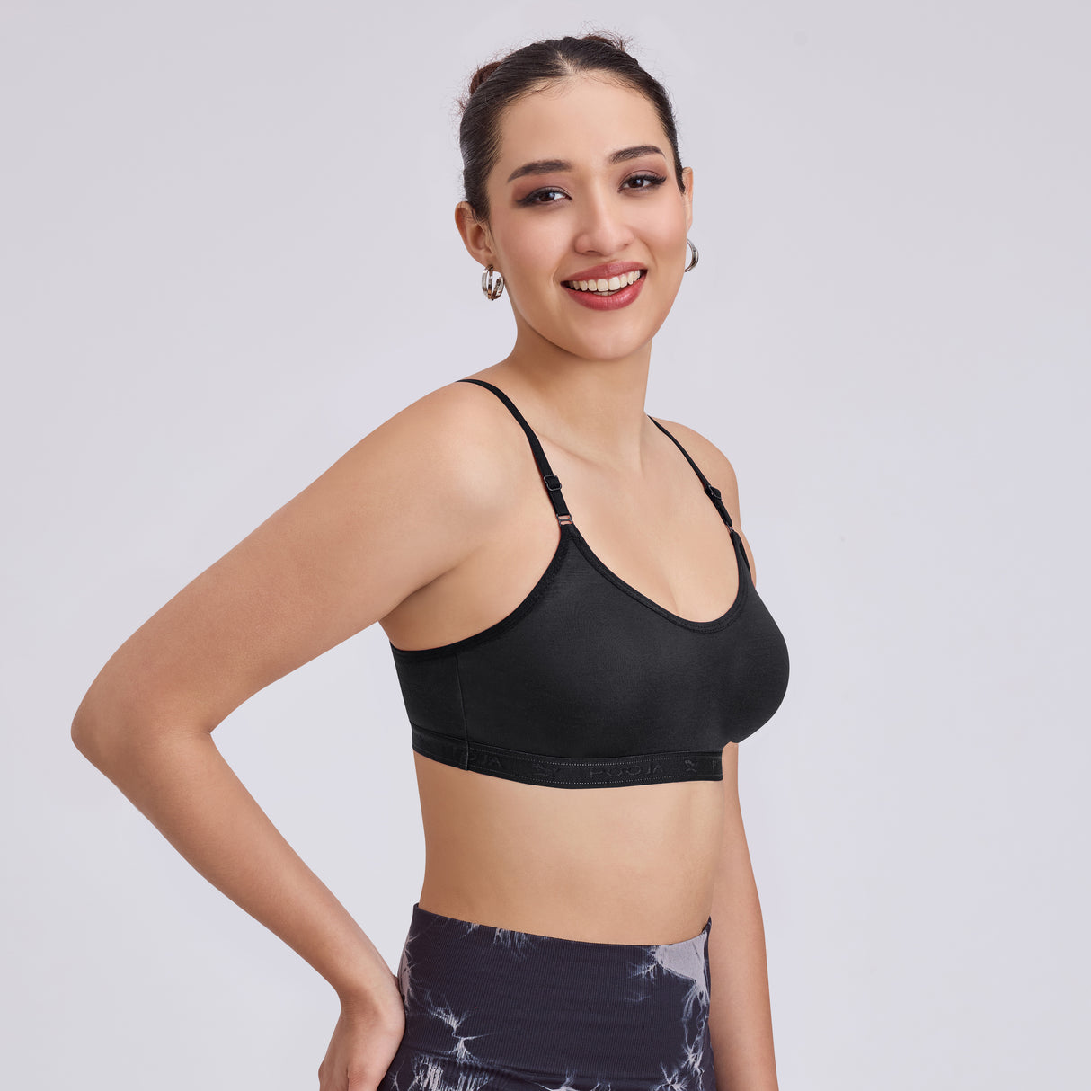 Comfortable, Wire-Free,Breathable,Stretchable, Daily Wear & Workout Support Bra SQ1022
