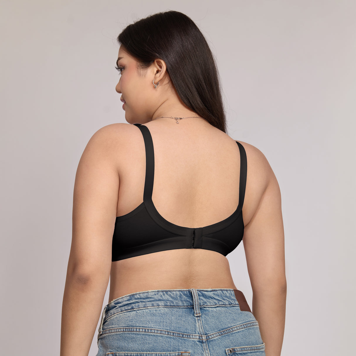 Full Coverage D Cup Bra – Supportive, Comfortable & Wireless | Plus Size Bra for Everyday Wear MQ3033
