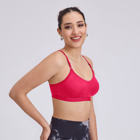 Comfortable, Wire-Free,Breathable,Stretchable, Daily Wear & Workout Support Bra SQ1022