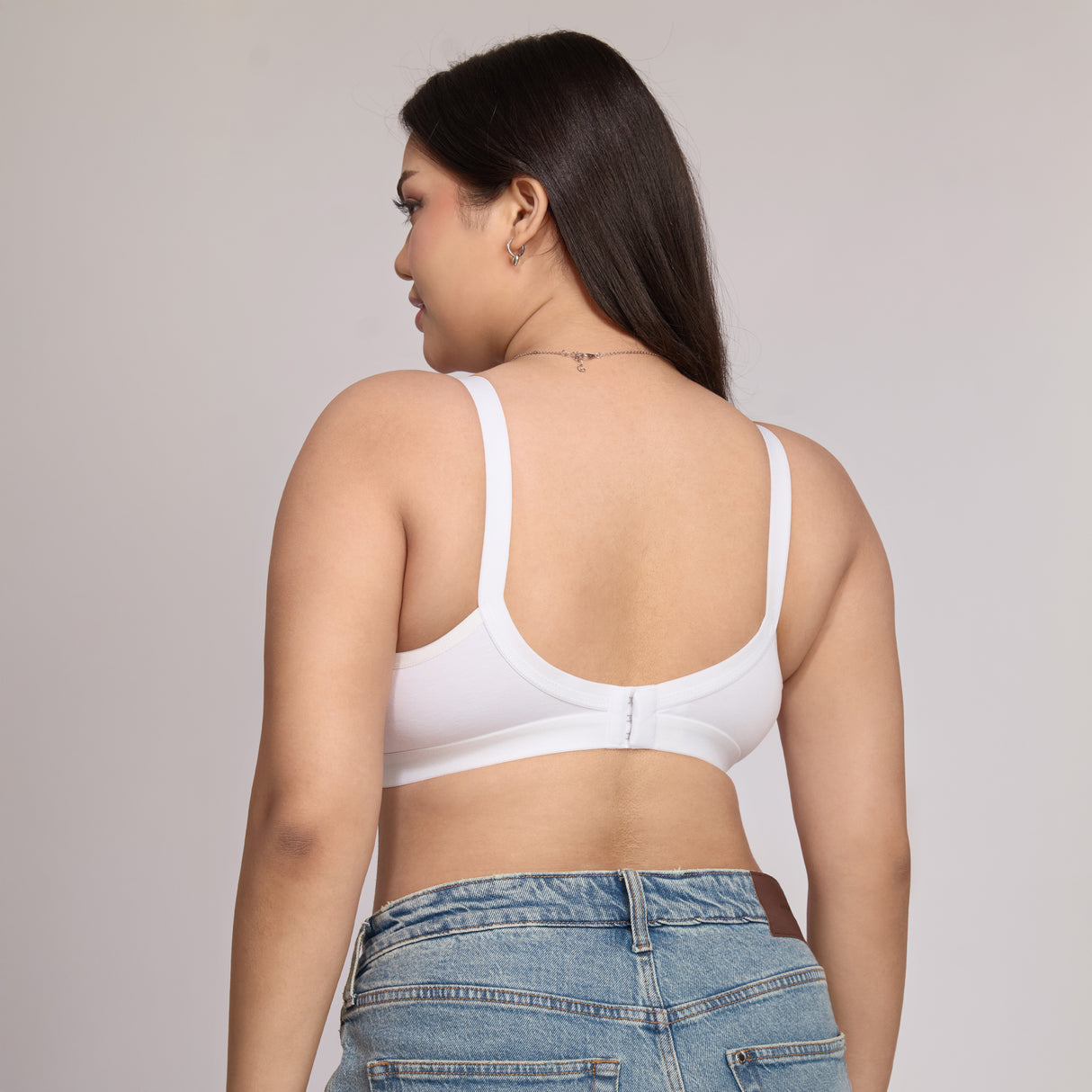 Full Coverage D Cup Bra – Supportive, Comfortable & Wireless | Plus Size Bra for Everyday Wear MQ3033