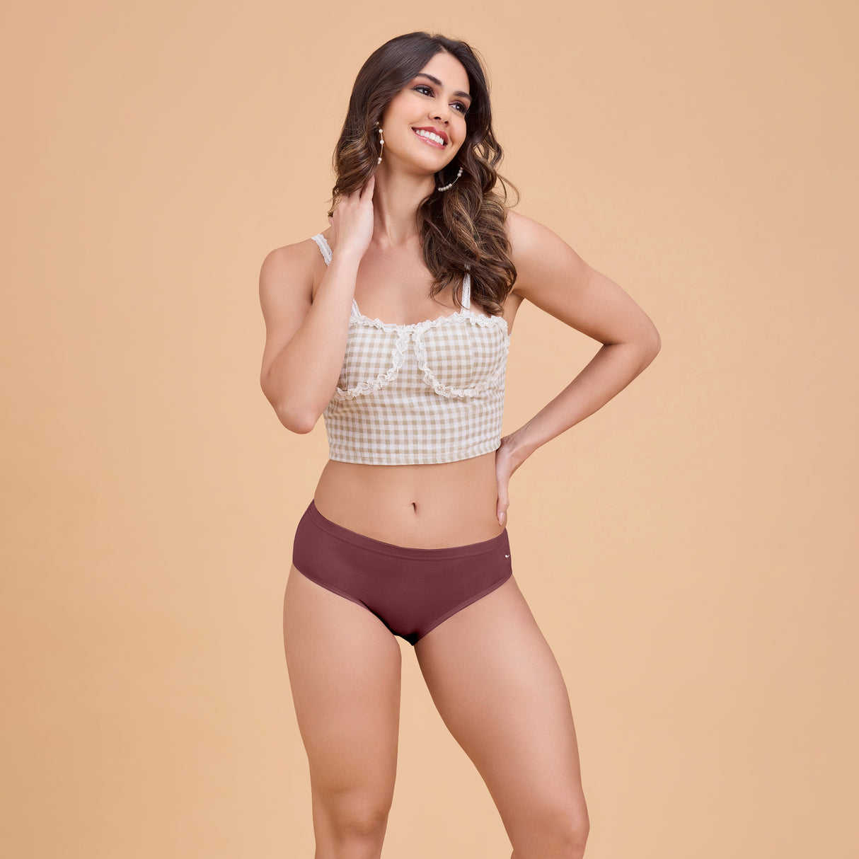 Women’s Plain Hipster Panty –Soft Cotton, Comfort & Everyday Fit PQ5042