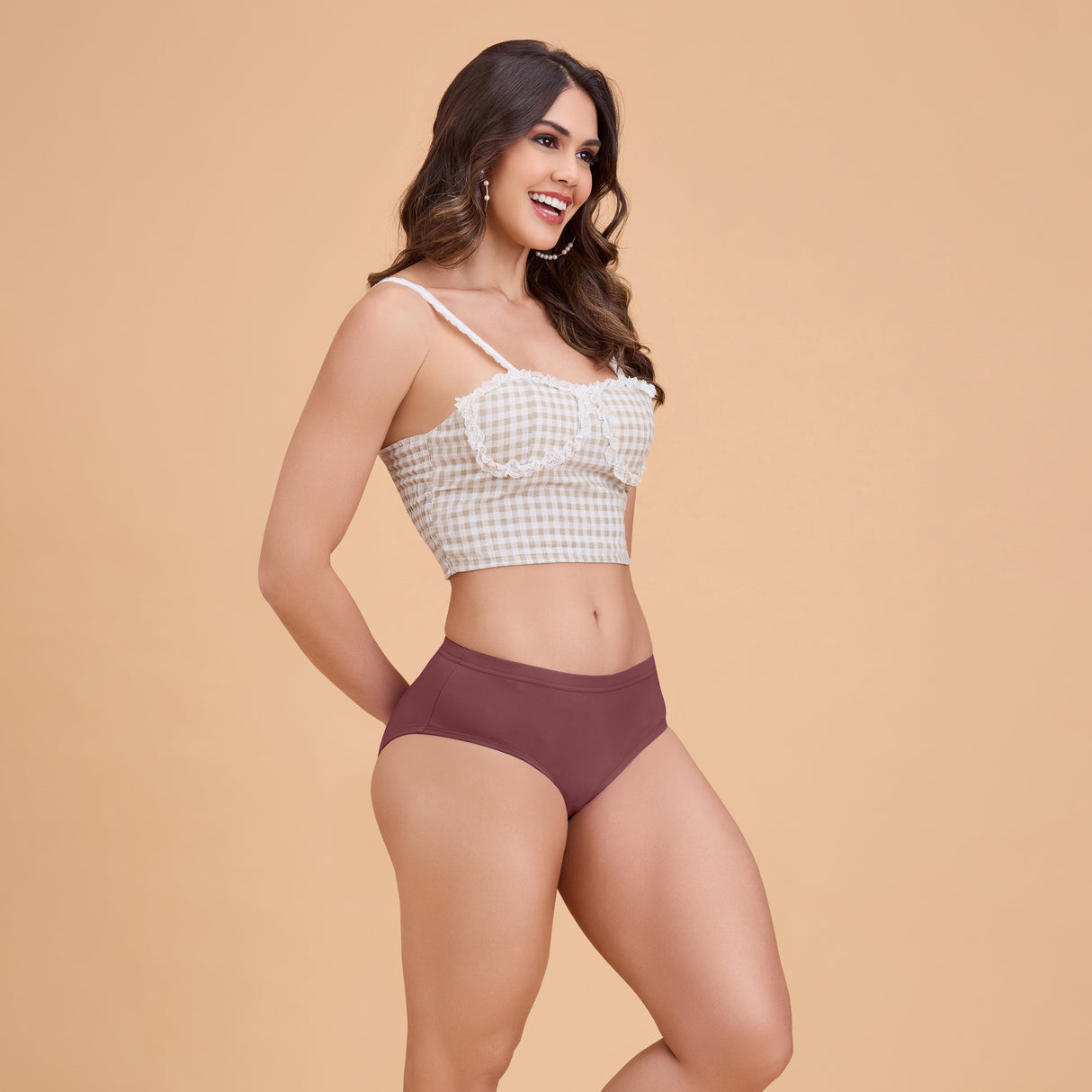 Women’s Plain Hipster Panty –Soft Cotton, Comfort & Everyday Fit PQ5042-2PC