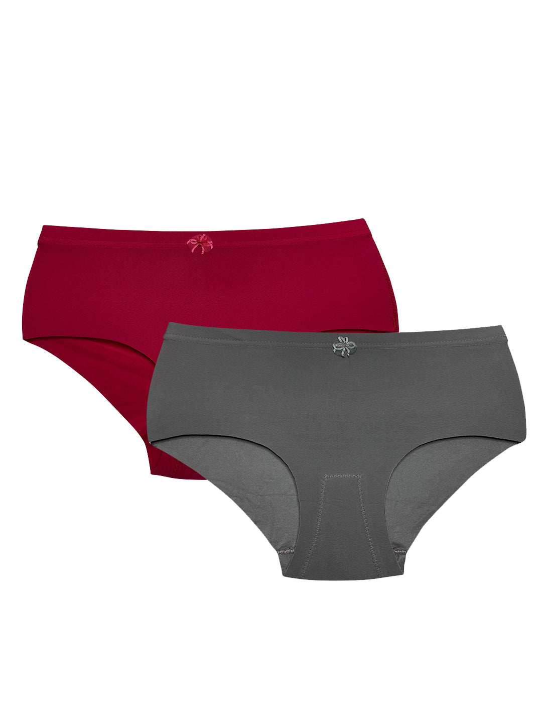 2PK No VPL Microfibre Full Seamless Briefs