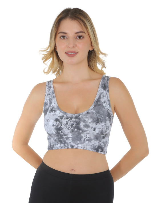 POOJA RAGENEE Smooth Fabric & comfortable Sports Bra for Fitness SQ1038 Grey