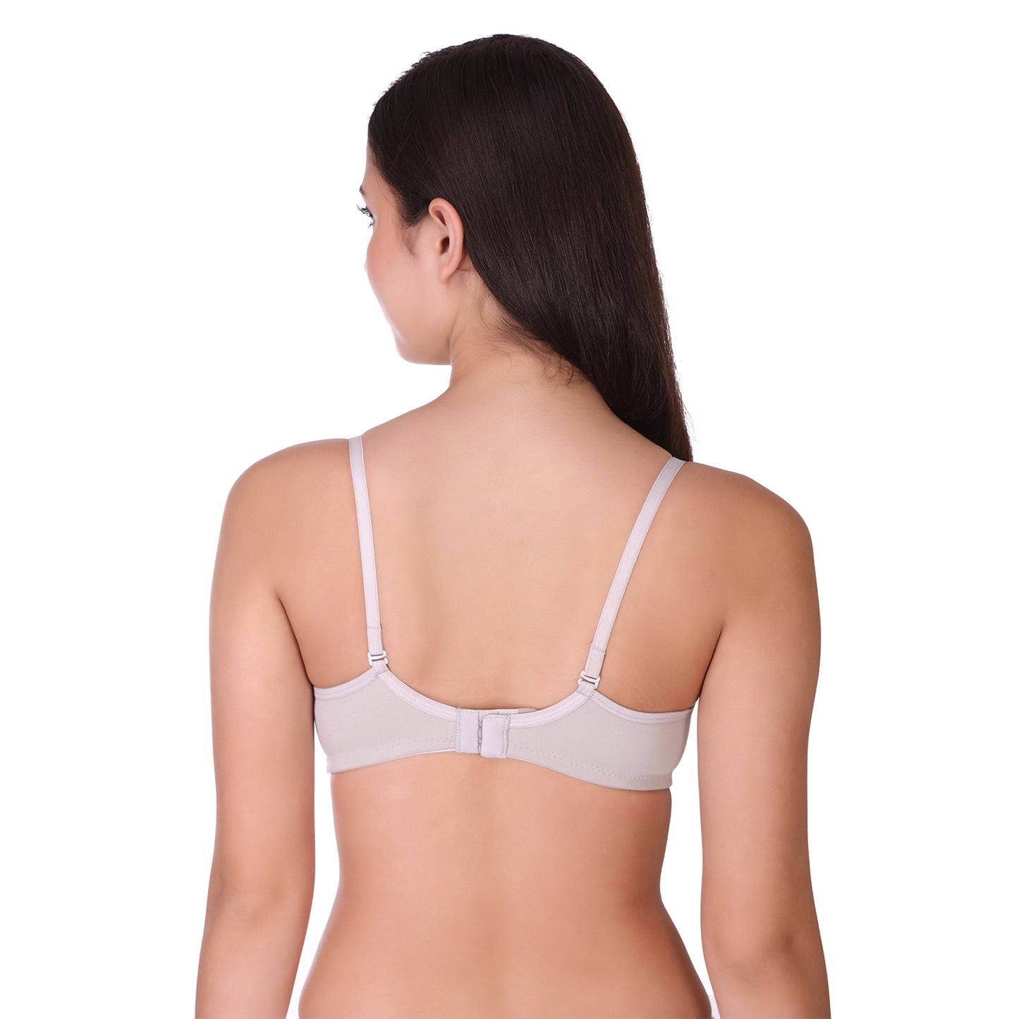 Pooja Ragenee Light Pad Cotton Regular bra for Women Grey