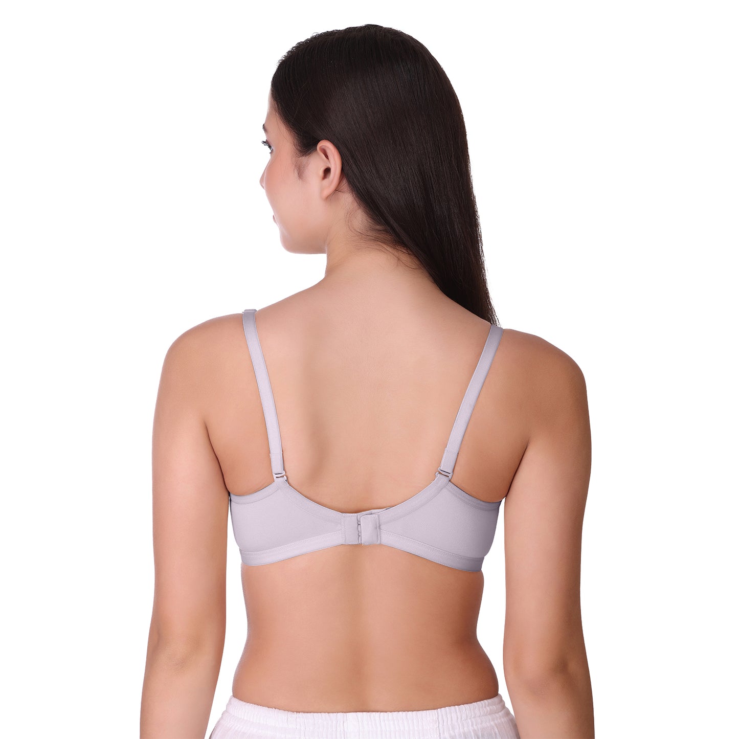 Pooja Ragenee Light Pad Cotton Regular bra for Women Grey