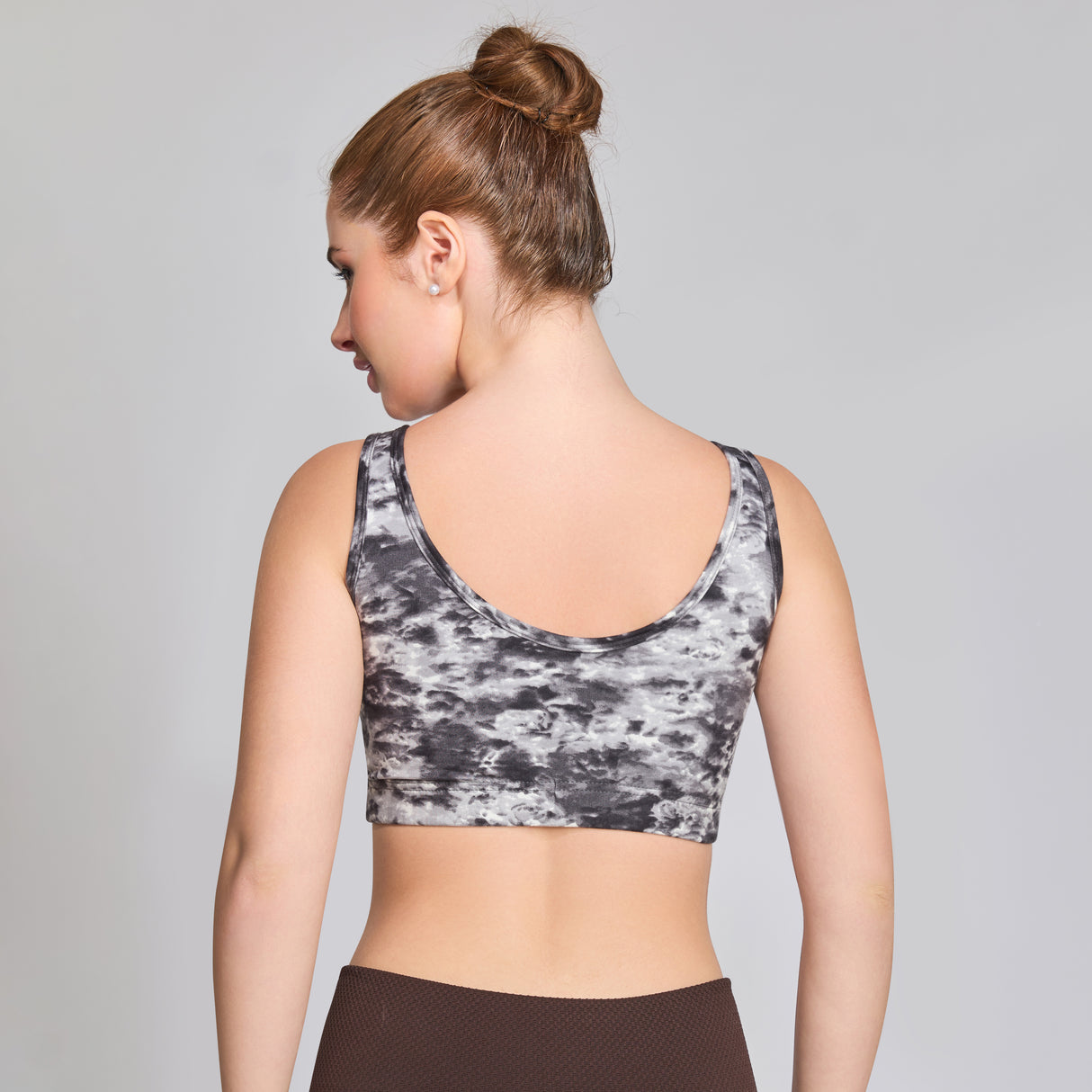Trendy Non-Padded Printed Sports Bra|Breathable,Stretchable Activewear for Women SQ1038