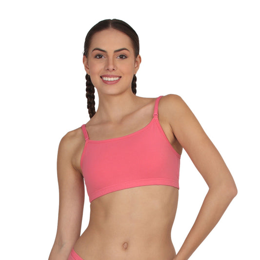 POOJA RAGENEE Smooth Fabric & comfortable Sports Bra for Fitness SQ1031 Magenta