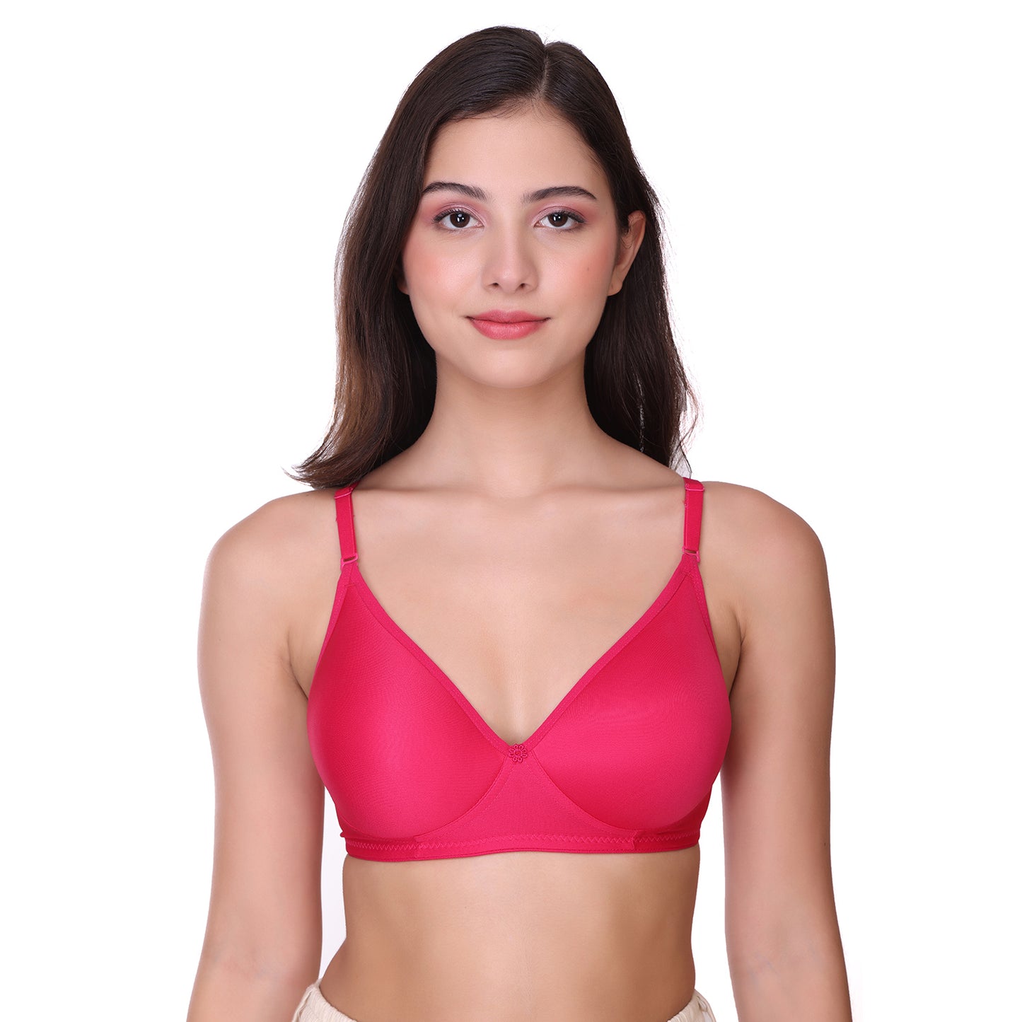 Pooja Ragenee Light Pad Full Coverage bra for Women Magenta