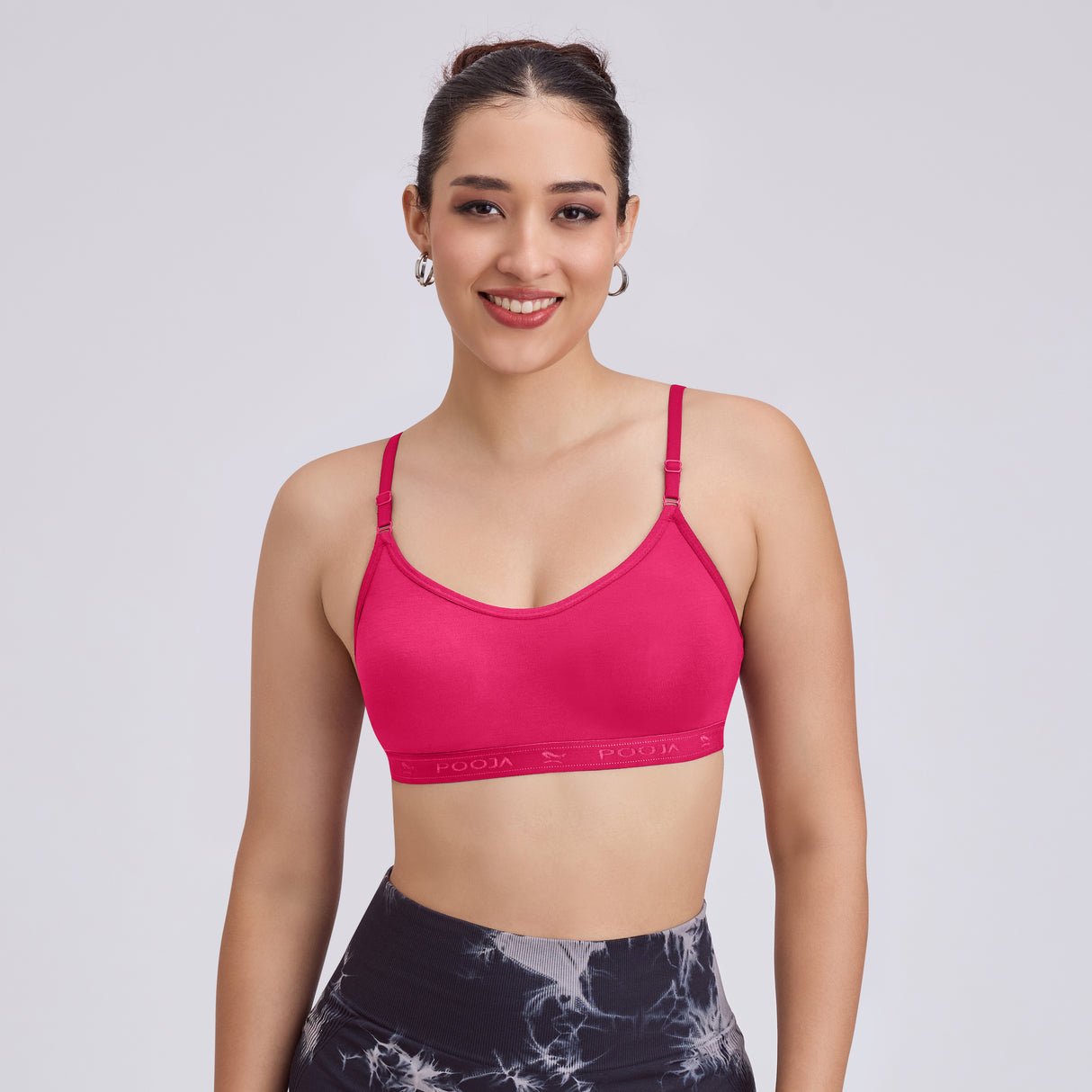 Comfortable, Wire-Free,Breathable,Stretchable, Daily Wear & Workout Support Bra SQ1022