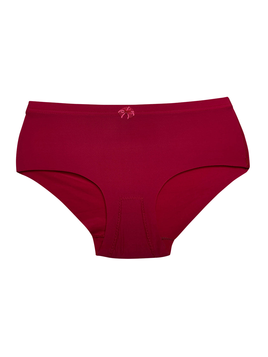 POOJA RAGENEE Women's Seamless Regular Lycra Panty PQ5033 Brown-Grey-Magenta