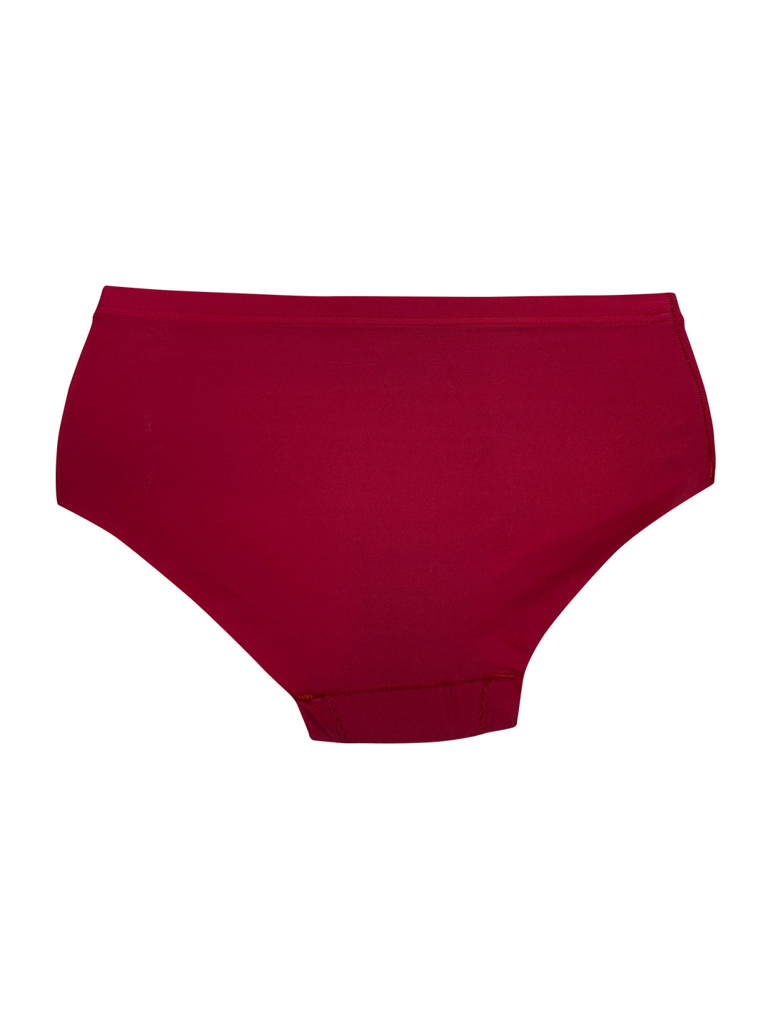 POOJA RAGENEE Women's Seamless Regular Lycra Panty PQ5033 Magenta-Skin-Sky Blue