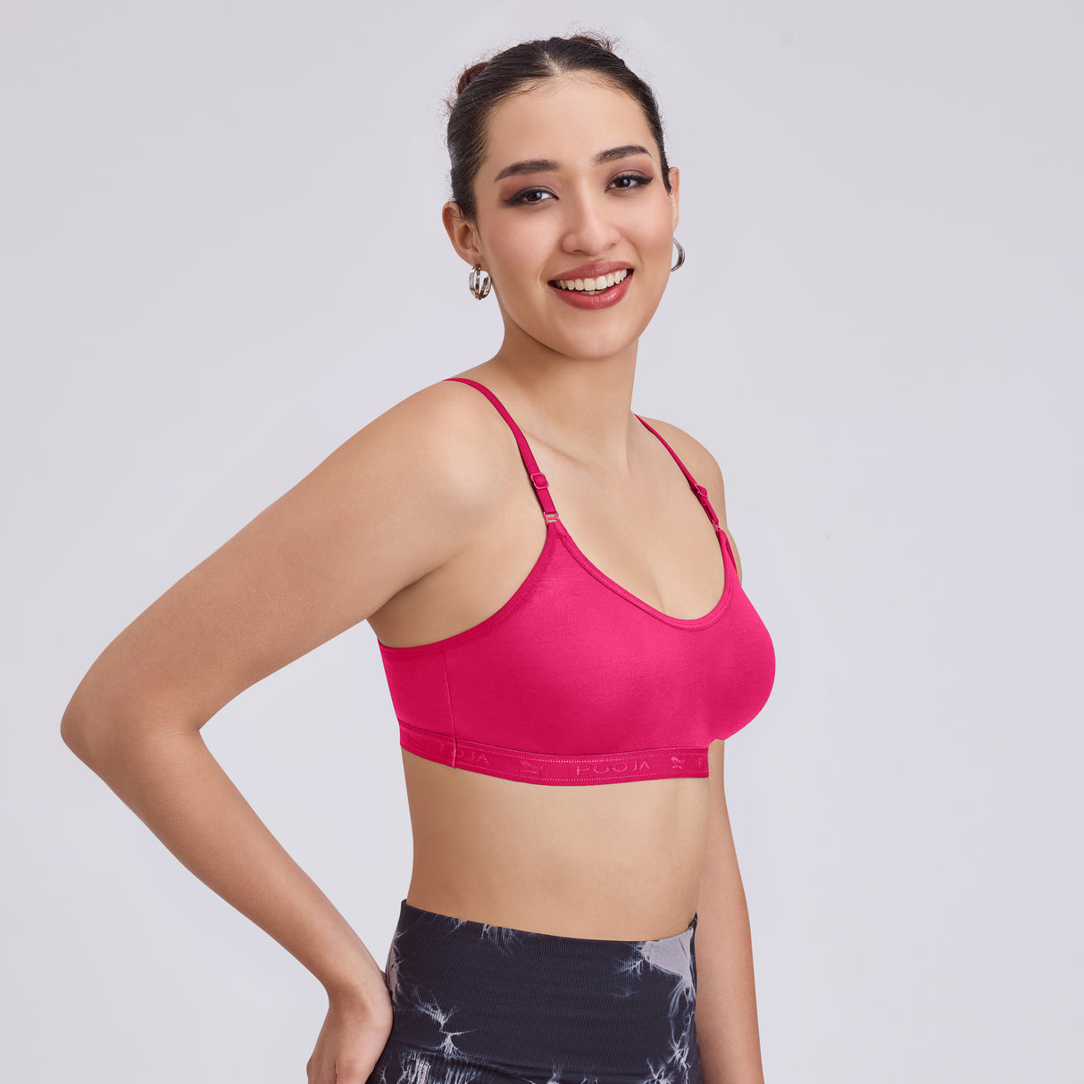Comfortable, Wire-Free,Breathable,Stretchable, Daily Wear & Workout Support Bra SQ1022