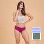 Women’s Plain Hipster Panty –Soft Cotton, Comfort & Everyday Fit PQ5042-2PC