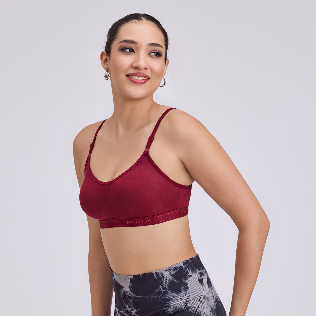 Comfortable, Wire-Free,Breathable,Stretchable, Daily Wear & Workout Support Bra SQ1022