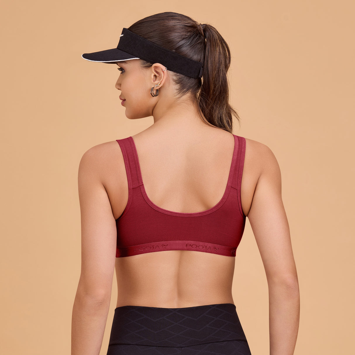 Non-Padded Sports Bra for Women | Wire-Free, Stretchable & Comfortable Fit SQ1011